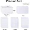 A5 PVC Binder Pockets Set, 12 Pcs A5 Size Zipper Pouch & Binder Pockets for 6 Ring Binder, Waterproof PVC Pouch, Document & Cash Organization for