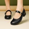 Fashion AIYUQI Women's Mary Jane Shoes Spring 2025 New Genuine Leather Girls Shoes Anti Slip Fashion Women's Shoes