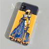 AD100 Fate stay night Klare Hülle für Samsung A04 A14 A23 A34 A54 M23 M33 M52 M53 Realme 10 9 C30S C35 C55 VIVO Y02 Y21 Y33S Y51 X80 V25 Hülle