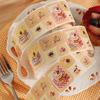 Ketchup Girl Tea House Die-Cut Washi Tape - Warm Tea Light Series DIY Journal Stickers