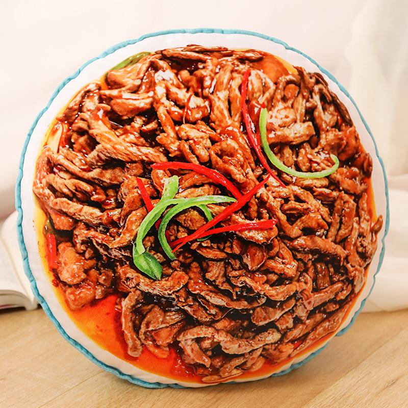 Internet Celebrity Creative Simulation Food Crayfish Throw Pillow Plush Toy Food Doll Nap Pillow Funny Foodie Props