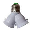 E27 1/2 Conversion Head Bulb Socket Creative 2-E27 Lamp Holder Extender Distributor Converter Plug
