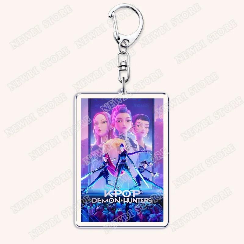 

Мисливці на демонів Хантрікс Kpop Саджа Хлопці Брелоки для аксесуарів Сумка Румі Зої Джіну Рамен Рамьон Брелок Прикраси Подарунки для фанатів