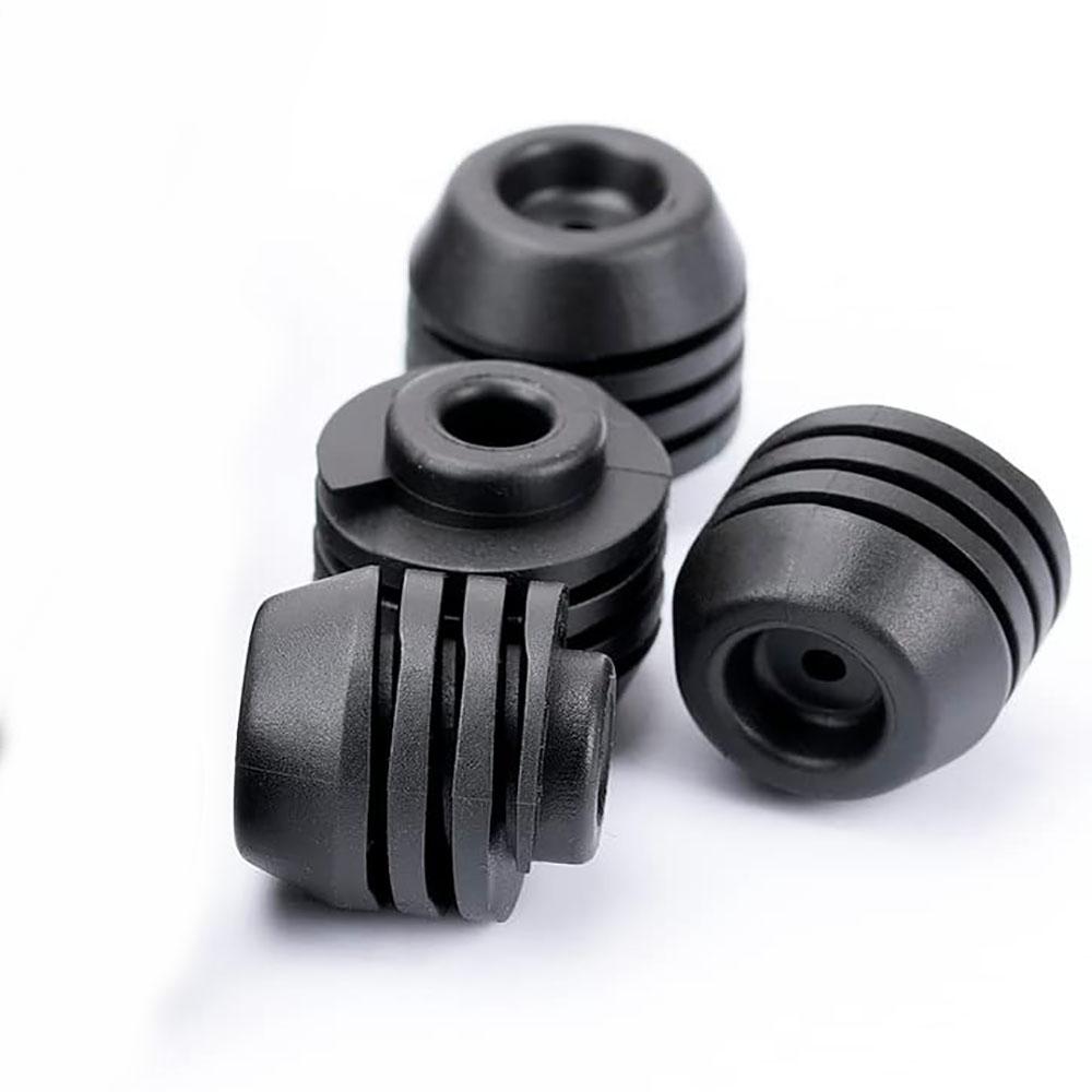 

New 4Pcs Black Rubber Door Stopper Clip 75891-SA7-000 75891SA7000 For Honda TLX TSX