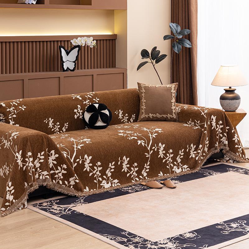 Couch Cover Malus Spectabilis Slipcover Living Room Furniture Protector Sofa Cover Towel For Decorate Sofa Sitting Cushion Blank