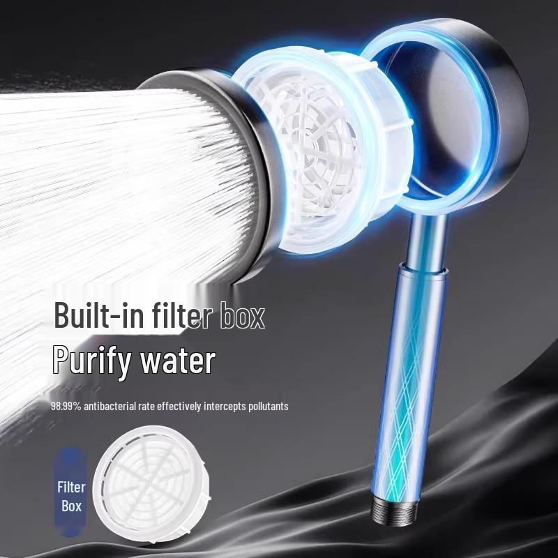 Pure 304 Stainless Steel High Pressure Drop-Proof Shower Head