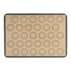 Silikon-Backmatte 42 × 29,5 cm Antihaft-Hitzebeständige Ofenmatten Toaster-Einlage für Pizza-Backformen für Heißluftfritteuse Ofen XL