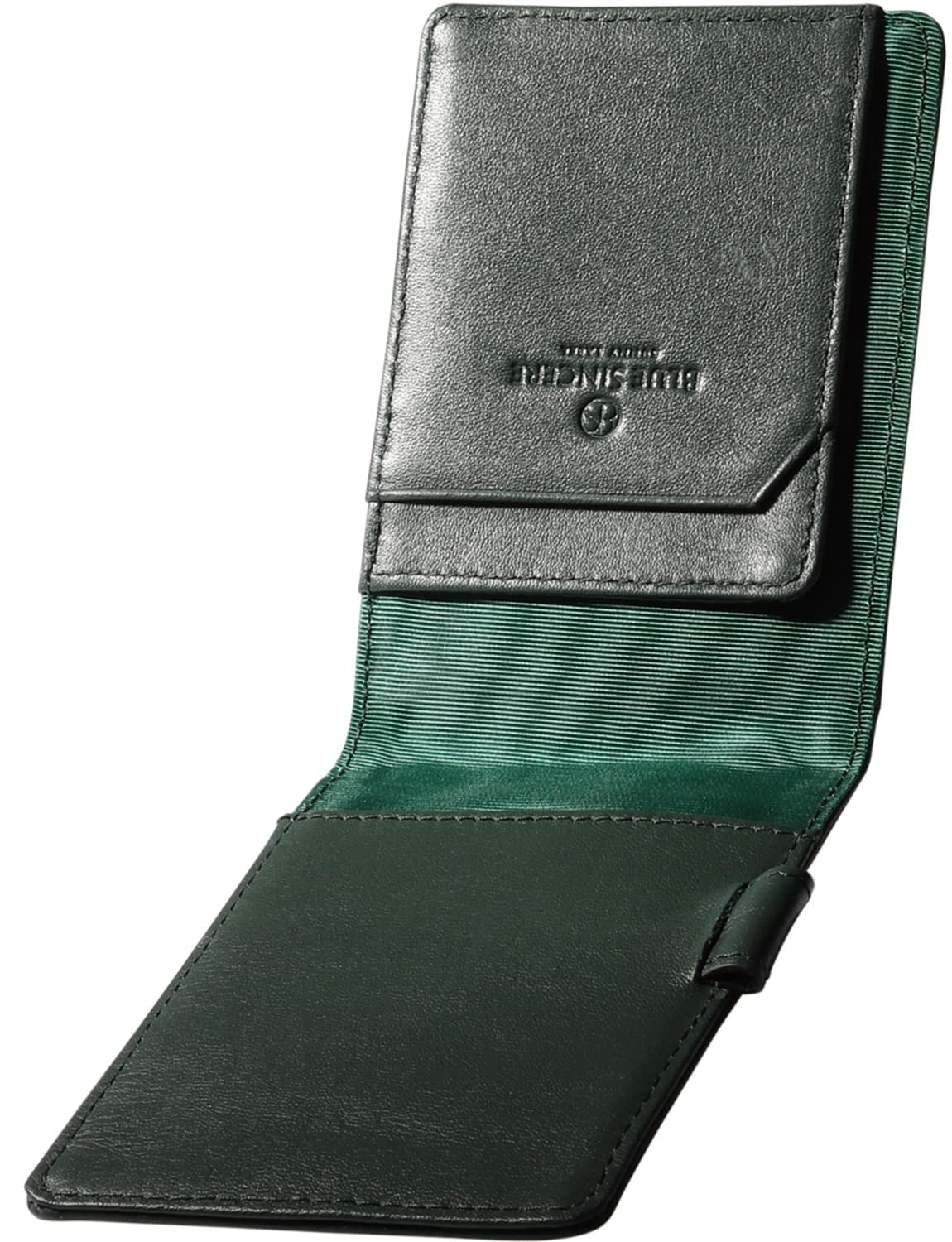 

Блокнот Rhodica11 11 Кожаный Вертикальный с Держателем для Ручки и Карт из Натуральной Премиальной Кожи Rhodica11 RD1 [BLUE SINCERE] Нет. Карманы, Растительного дубления