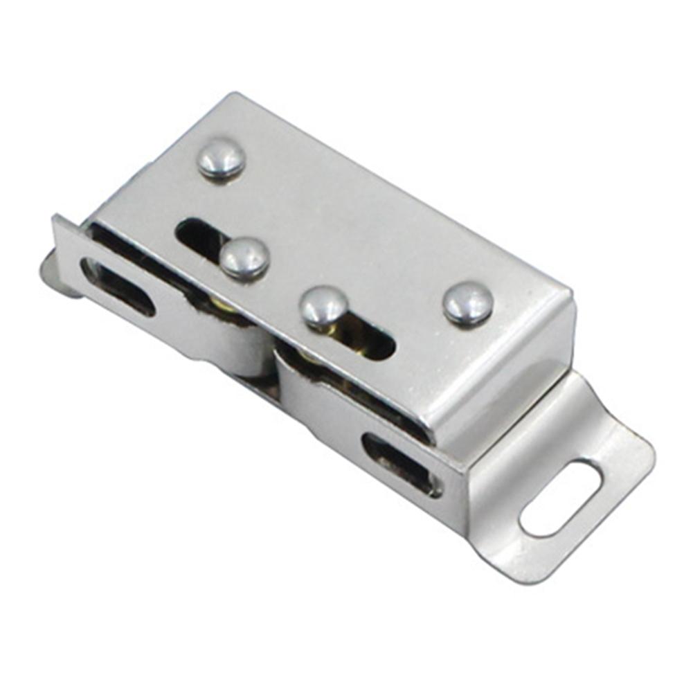 Stainless Steel Door Close Latch Double Roller Catch Hardware