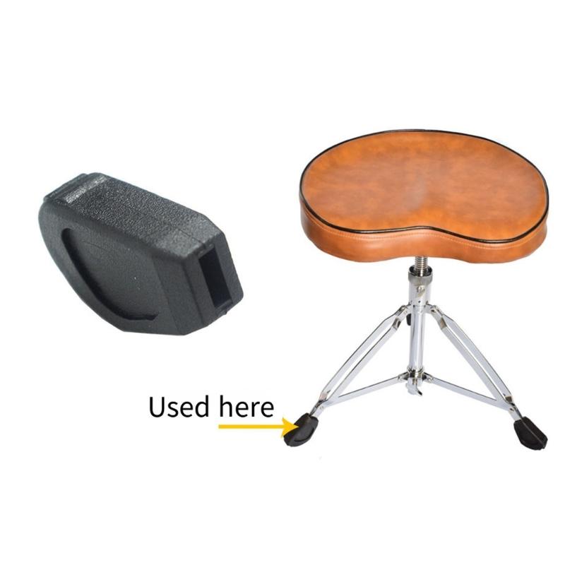 Drum Set Foot Cushion Featuring Vibration Dampening Technology and Secure Grip Surfaces for Musical Equipment Protection