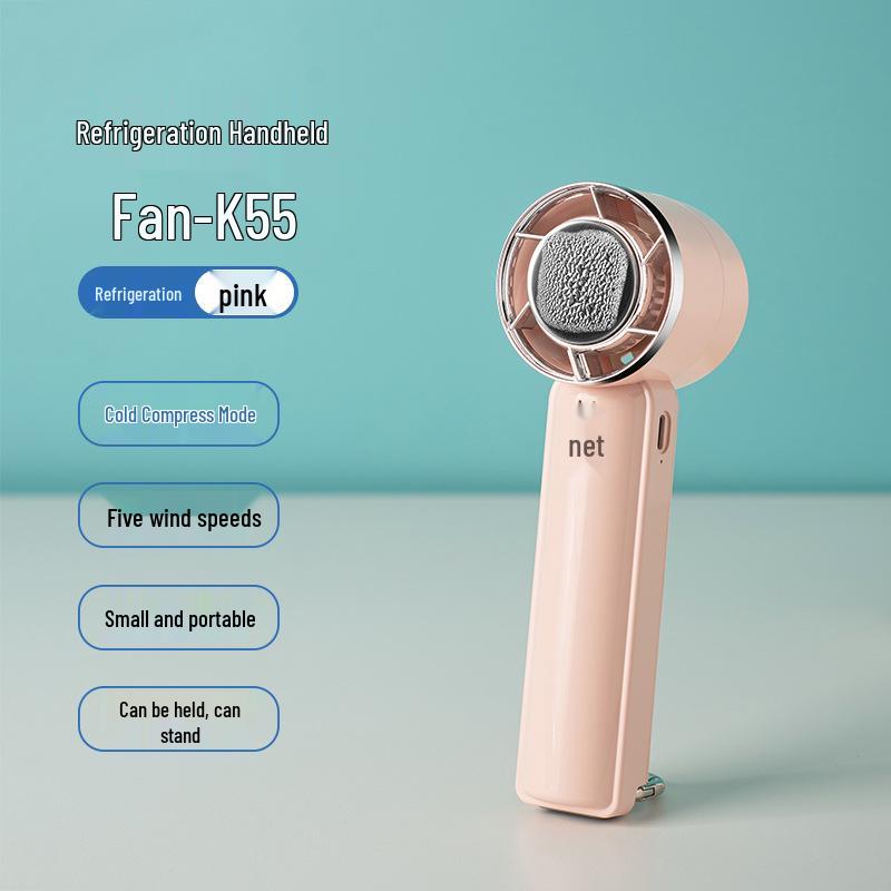 USB Desktop Semiconductor Cooling Fan – High Airflow for Outdoor Climbing Without Cooling