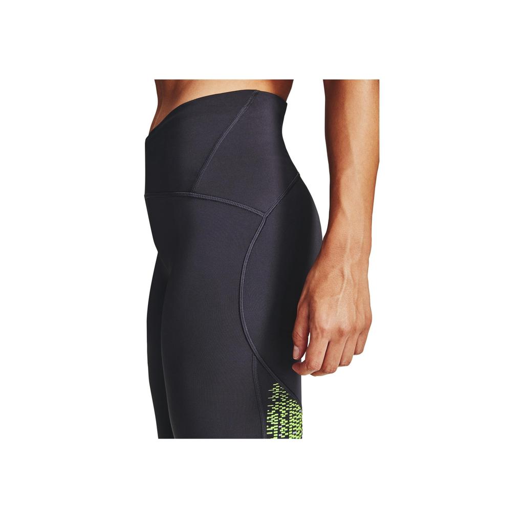 Under Armour Solid Logo Running Fitness Pants Women bottoms Black 1356182-590