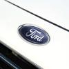 KLYE5 Car Body Badge Emblem Sticker 14.5CM For Ford Focus Ranger Kuga Fiesta Mondeo Explorer Galaxy Transit Front Rear Logo