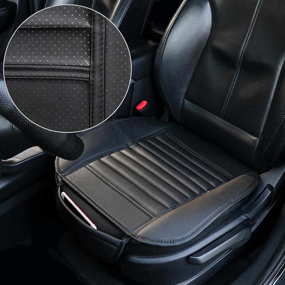 Tirol car front Seat Cushion PU Anti-slip Seat Cover Breathable Auto Seat Cover Cushion Pad Car Interior Accessories