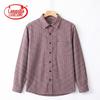 Langsaha Women's Loose-Fit Plaid Long-Sleeve Casual Shirt