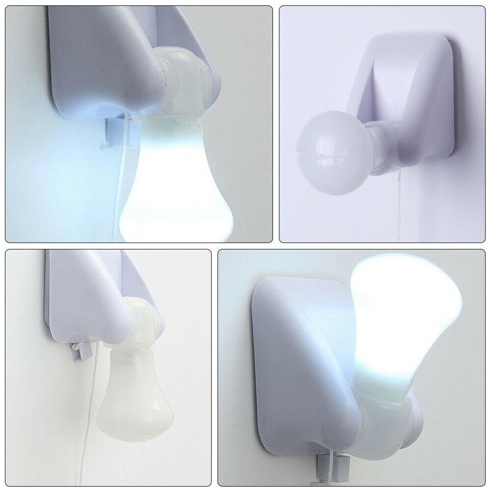 Modern Simple Mini Pull Cord Night Light For Cabinets And Bedside Use