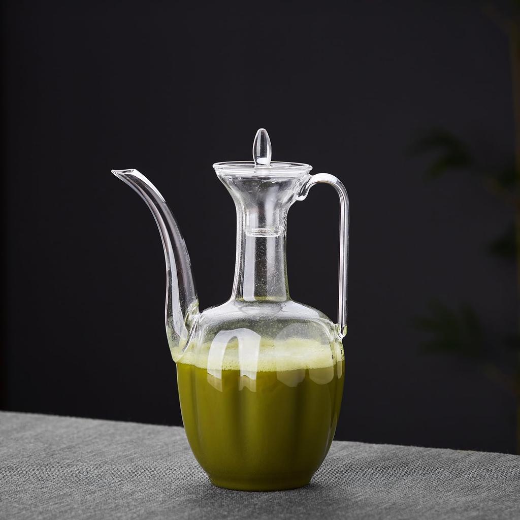 POKALOTEA Matcha Tea Set, 9-Piece Set, Tea Utensils, Matcha Bowl, Chasen, Chashaku, Chakasa, Matcha Sieve, Cotton Tea Cloth, Tea Caddy,