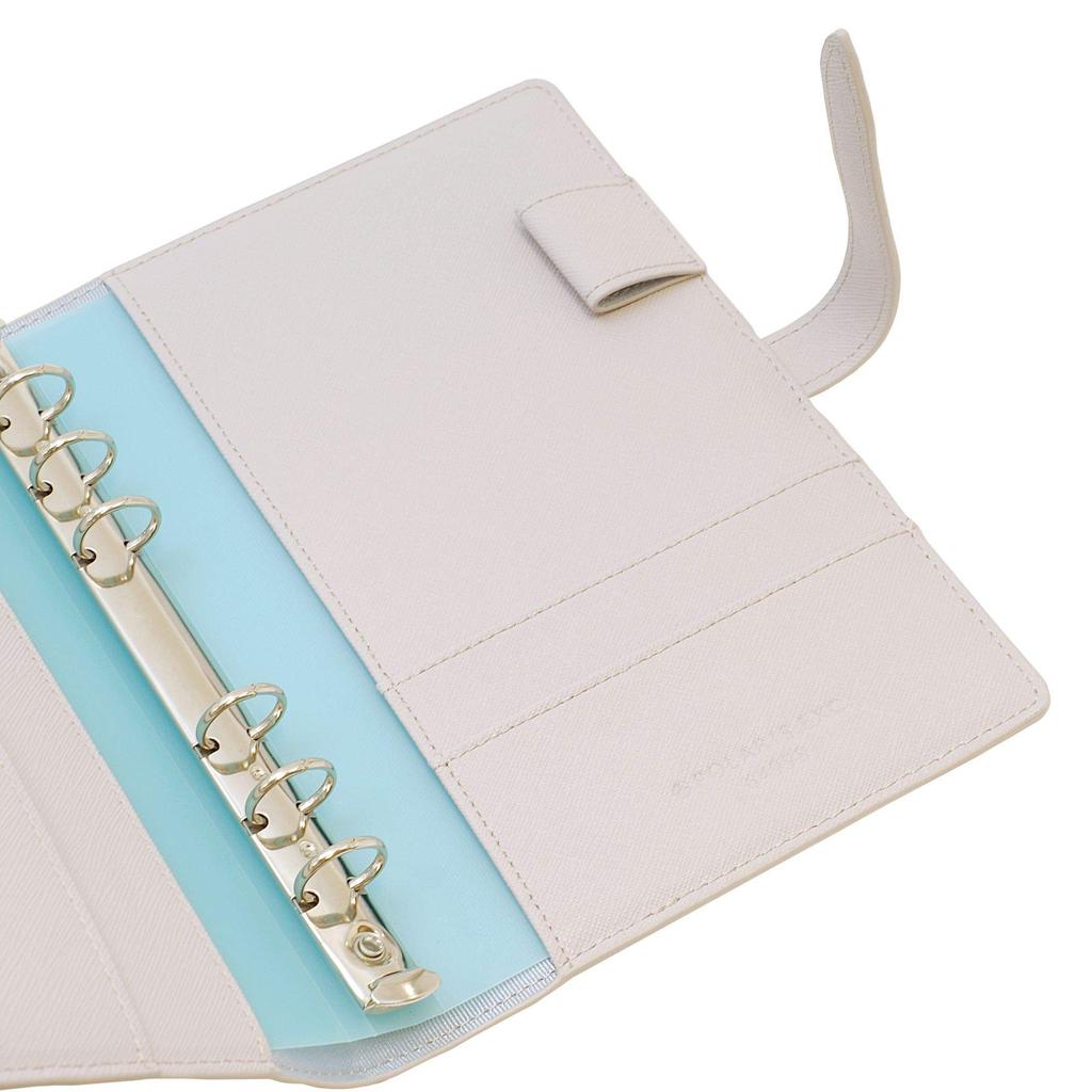 Bible Polaris X Cover & Base Rhombus 15mm System Organizer (Gray/Blue Clear)