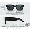 New Thick Frame Sunglasses Trend Box Foreign Trade Glasses Personality Big Frame Sunglasses WOMEN'S Sunglasses MEN'S Sunglasses