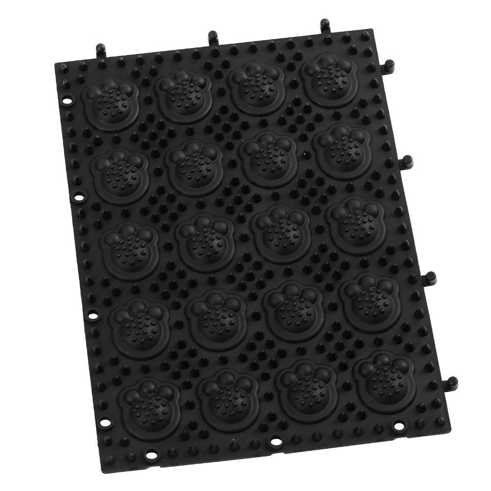 

Comfortable Self Cleaning Comb TPR Cat Massage Mat Cat Hair Removal Comb Daily Activity чёрный