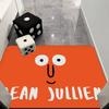 Mata Łazienkowa Art J-Jean J-Jullien Pokój Dziecięcy Dekoracja Sypialni Balkon Mata Wejściowa Antypoślizgowa Salon Dywanik Powitalny
