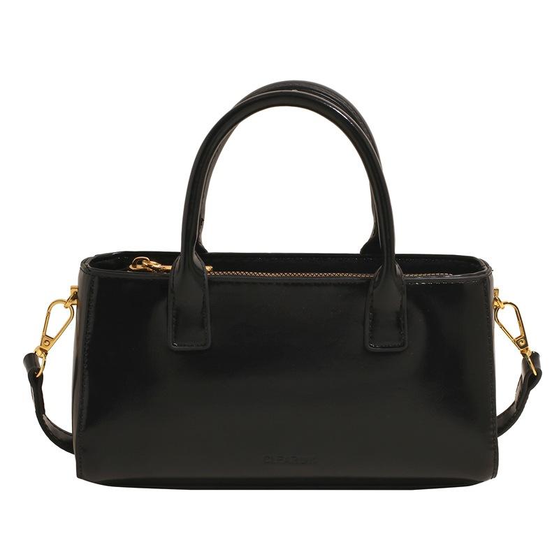 

Маленькая сумка женская новая универсальная портативная сумка-тоут на плечо, сумка-мессенджер no pendant чёрный