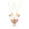BFF Halsketten - Beste Freundin Halskette, Niedliche BFF Freundschaftsgeschenke für 2, Schmuck für Mädchen - Eine für dich, eine für deine BFF - Ab 3 Jahren
