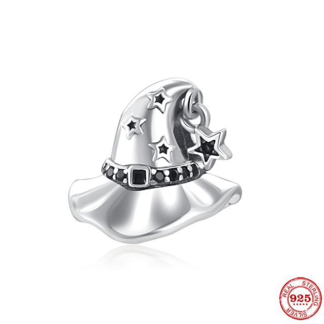 Neastamor Silver 925 Sparkling Blue Star Santa Claus Dangle Charm Bead Fit Original  Bracelet Pendant DIY Jewelry Women