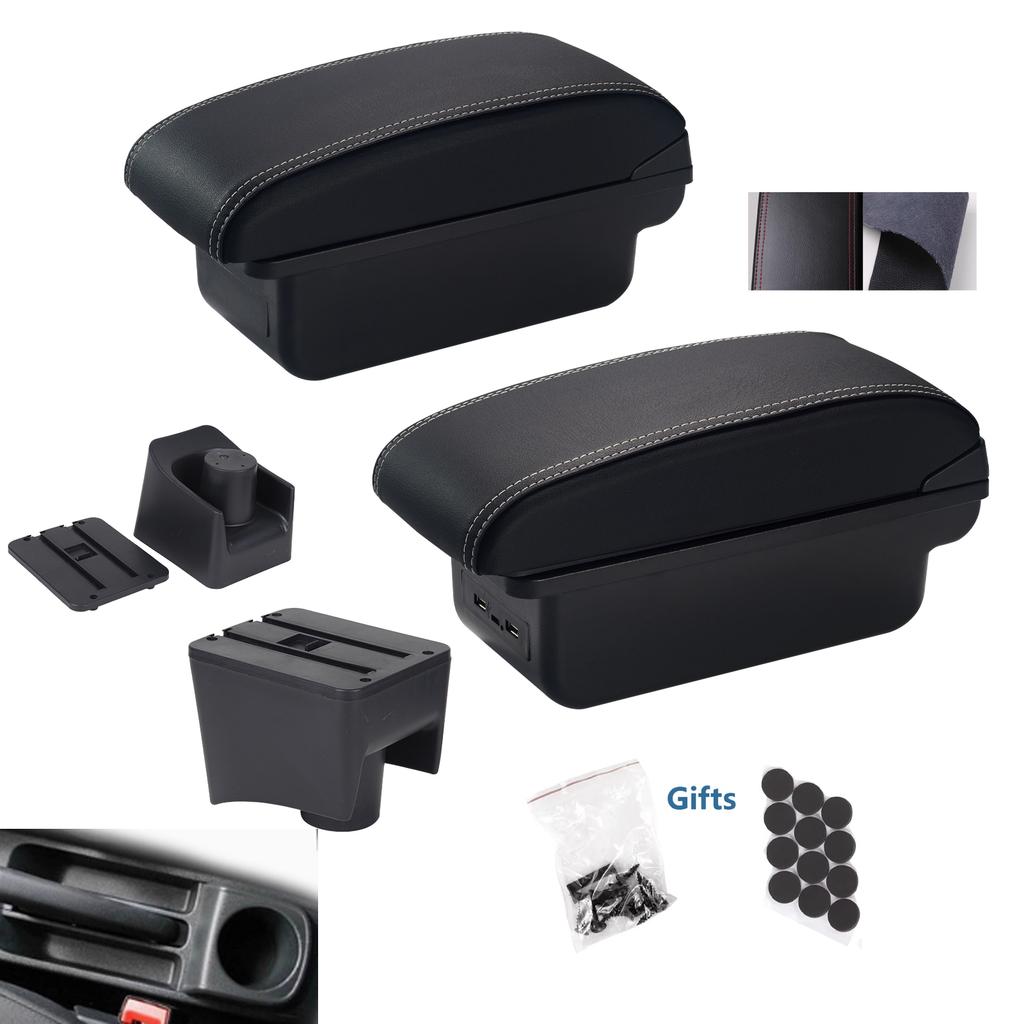 For Volkswagen POLO Armrest new For VW POLO Mk5 6R Vento Car Armrest box 2010-2018 Storage box Retrofit Interior Car Accessories