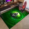 1PC Monchengladbach Emblem Rug Game Carpet, Floor Mat for Bedroom Living Room Entryway Rug, Home Decor Idea Gift for Christmas birthday
