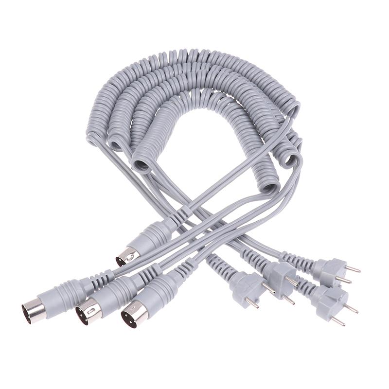 1.5M Grey 3-Pin 9Mm For Strong 210 204 90 105L 102L Nail Handle Power Cable Electric Manicure Drill Spring Wire