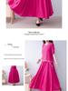 Fashionable Ethnic Midi Skirt Two-Piece Set for Women (2025 Summer)