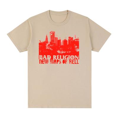 Bad Religion Vintage Koszulka Casual Męska Streetwear Bawełna Męska Koszulka Nowa Koszulka Top Damski