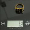 Newest Mens Boys Golden Biker 13 Ring Titanium Steel 316L Best Jewelry Ring