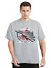 Retro Sukhoi Su-57 Stealth Multirole Fighter Aircraft T-shirt Men's Clothing T Shirt Summer Oversized Tops Loose Fitting Tshirt