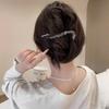 Metal  Banana Clip Hairpins Frog Buckle Ponytail Hair Clips Irregular Hair Clip Headdress Hair Accessories