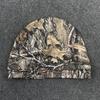 Retro Hip-Hop Camouflage Leaf Print Pullover Hat Trendy Personalized Street Casual Fashionable Cap