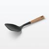 MUJI Wooden Handle Silicone Turner Spoon MC108A4S