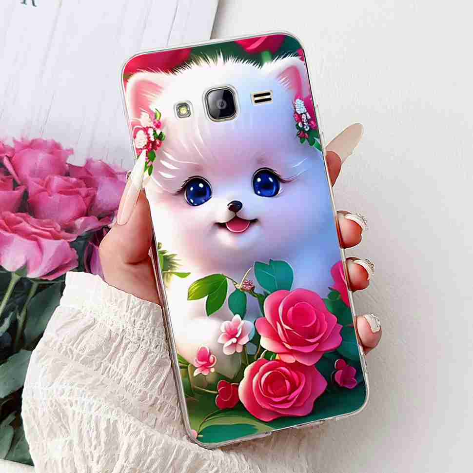 For Samsung Galaxy J5 Case Luxury Painted Cover Soft Slim Phone Case For Samsung J 5 J5 J500Y J500M 2015 Back Cover