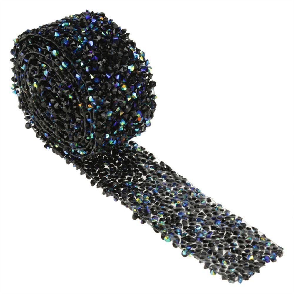1pcs Beaded Trim Diamond Mesh Wrap Roll Multi-Function Crystal Rhinestone Ribbon Arts Crafts