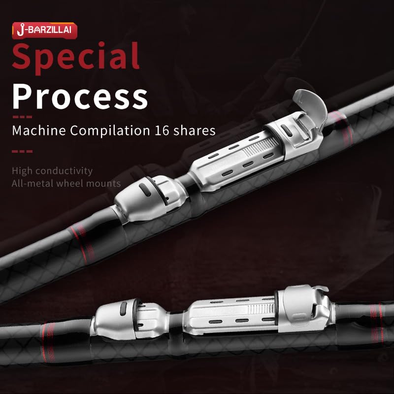 OXMAN Telescopic Fishing Rod 5m Long Shot Portable Retractable Travel Pole 24T High Carbon Fiber Surf Carp Pole Long Cast Dam Stainless Steel Guides