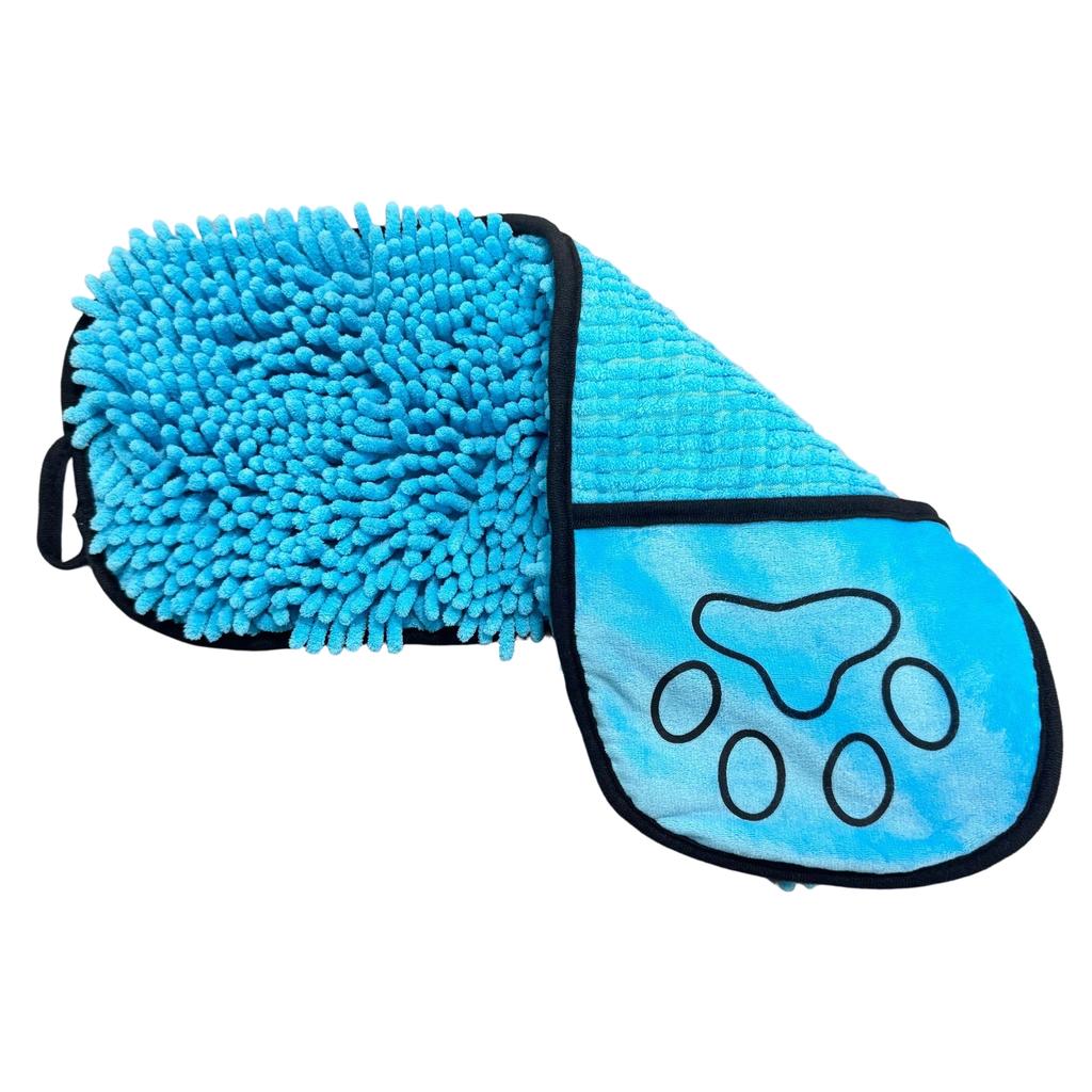 Haustier-Badetücher für Katzen und Hunde, saugfähige Tücher für Katzen und Hunde, Reinigungszubehör, Haustier-Badehandschuhe