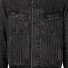 Polo Ralph Lauren Solid Color Single Breasted Polo Collar Long Sleeve Denim Jacket Men Jackets Black 710878854-001