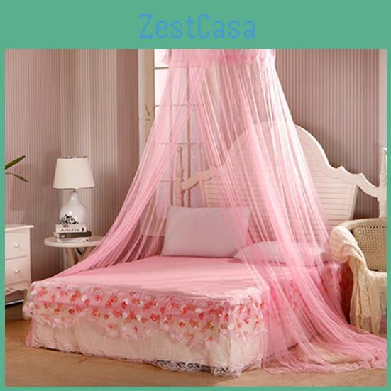 Nice Solid Bed Durable Net Romantic Hung Dome Bedding Bed Canopy Tent For Room