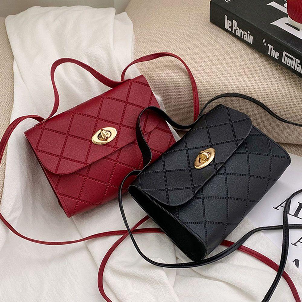 

Модная PU кожаная маленькая сумка через плечо сумки кошелек сумка-мессенджер красный