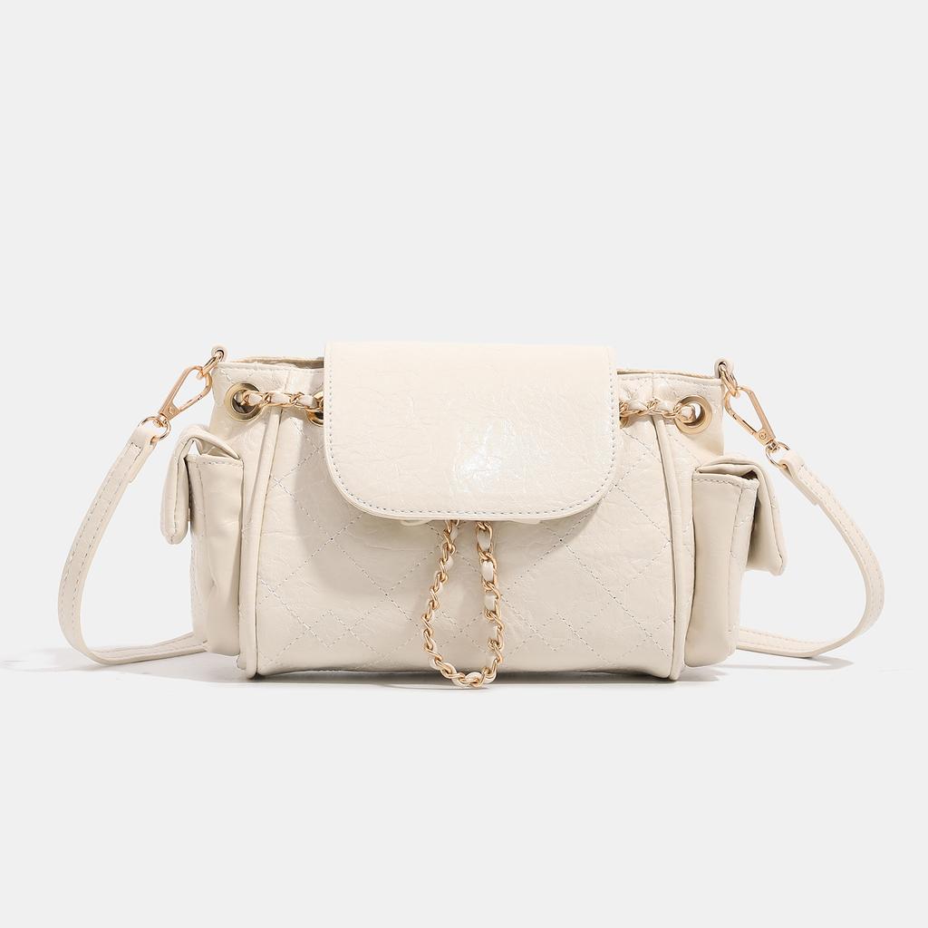 Απλή και Καθημερινή Τσάντα Ώμου, Ποιοτική, Κορεάτικου Στυλ, Μοντέρνα και Τρέντυ Μικρή Τετράγωνη Τσάντα Χειρός