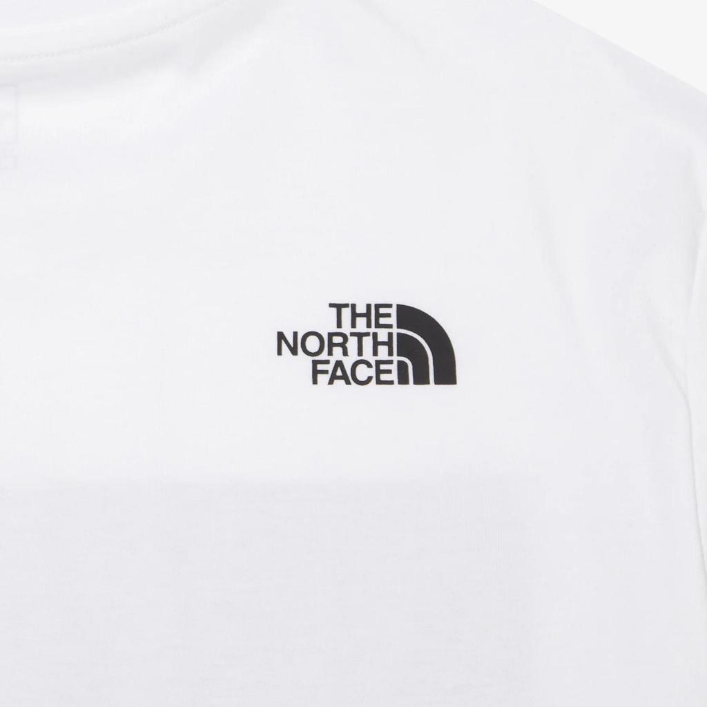 THE NORTH FACE Paisley T Shirt Unisex White Black (Unisex) T-Shirts NT7UN29B