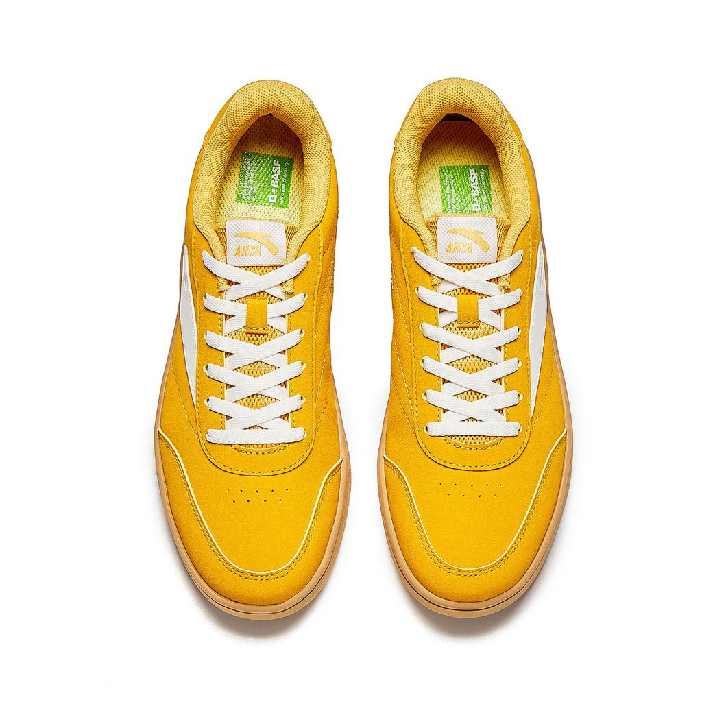 Anta Skateboard Shoes Women's Sparrow Yellow/Ivory White 922618099-8