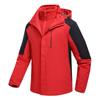 Detachable Unisex 3-in-1 Warm Workwear: Windproof, Wear-Resistant Two-Piece Outdoor Mountaineering Set