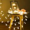 Star Shape String Lights Party Wedding Christmas Room Curtain Light Decoration